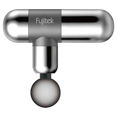 Fujitek 富士電通 膠囊極速筋膜槍 配備8款按摩頭 6段變速 370克超輕量機身, FTM-G026, 灰色