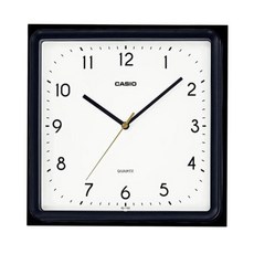 CASIO 卡西歐 掛鐘, 黑色 + 白色