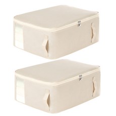 코멧 대용량 의류 이불 수납 정리 파우치 45 L, 2개, 2개입