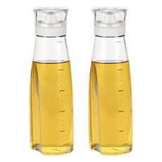 시노글라스 키텐실 실리콘 오일병 S CAP 크림화이트, 500ml, 2개