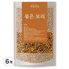 한방선생 국내산 볶은 보리차, 700g, 6개, 1개입