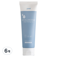 Prreti 玻尿酸清潔去角質凝膠, 6個, 120ml