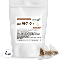 볶은 옥수수차 티백, 1g, 100개입, 4개