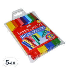 파버카스텔 커넥터펜, 10색, 5세트