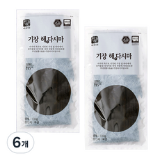 기장 해 다시마, 100g, 6개