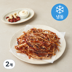 에이치지 맥반석 버터구이 오징어채 (냉동), 2개, 350g