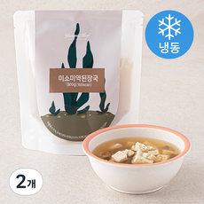 얌이밀 미소미역된장국 (냉동), 300g, 2개