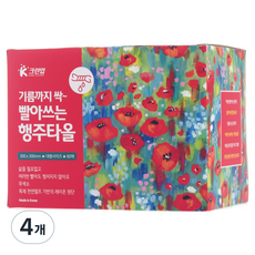 K Cleanup 可水洗廚房紙巾, 4個, 80張