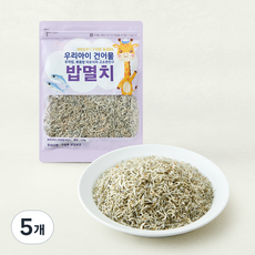 해맑은푸드 우리아이 건어물 밥멸치, 5개, 120g