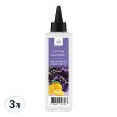 더허브샵 디퓨저 리필 오일, 레몬라벤더, 120ml, 3개