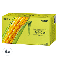 대한다업 옥수수차, 1.5g, 4개, 100개입
