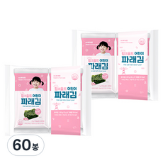 Naebro 銳寶 孩童玫瑰鹽海苔, 60包, 2g