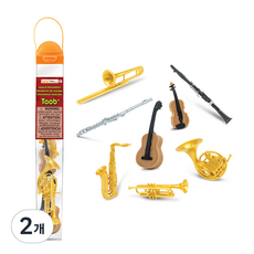 Safari Ltd 樂器筒裝公仔 Musical Instruments 685404, 2個
