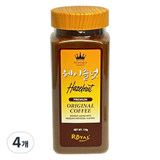 Royalty榛果咖啡, 110g, 4個, 1入