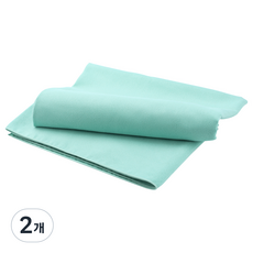 Dynamm 超細纖維光觸媒多用途運動毛巾 40 x 90 cm, 薄荷綠, 2個