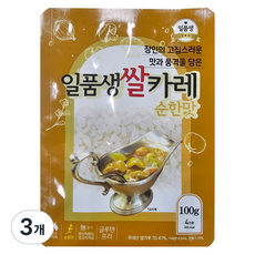 Ilpumsaeng 米咖哩 溫和口味, 100g, 3個