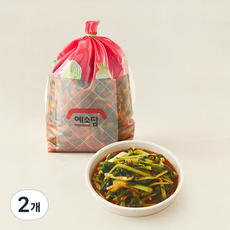 예소담 특열무김치, 1.5kg, 2개