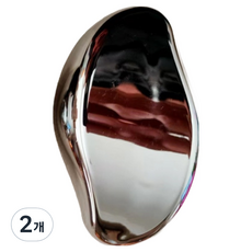 Forming Home 溫和足部去角質奈米玻璃 銀色, 100g, 2個, 1入