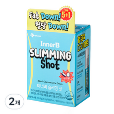 이너비 슬리밍 샷, 2개, 6회분