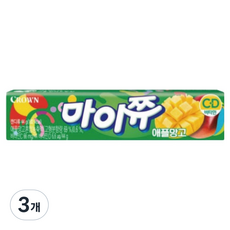 크라운 마이쮸스틱 애플망고, 3개, 44g