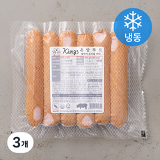 킹즈 소시지 (냉동), 600g, 3개