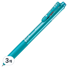 Pentel 飛龍文具 Feel 多功能筆 2色原子筆 自動鉛筆 0.5mm BXWB355MD, 金屬綠, 3個
