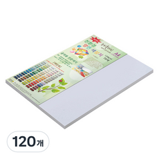 종이문화 뉴씨플레인 얇은 양면색상지 120g No 04 밝은회색, 120개