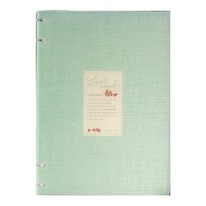 KOKUYO 國譽 Little Woods-2x2收納活頁夾 A5, 綠色, 1個