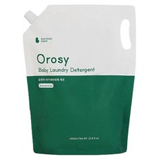 Bamboo Bebe Orot-i 嬰兒洗衣精 Zero 補充包, 1L, 1個