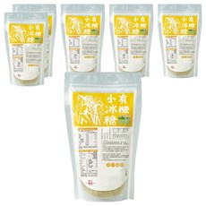 龍口 有機小冰糖 中華有機農業協會認證 進口優質原料 台灣在地包裝 夾鏈袋設計 全素食, 450g, 6包