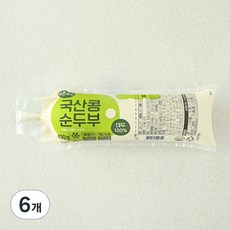 맑은물에 참좋은 순두부, 400g, 6개