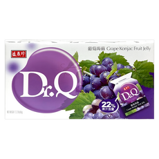 盛香珍 Dr.Q葡萄蒟蒻果凍, 6kg, 1盒