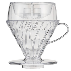 HARIO 好璃奧 日本玻璃王V60分水器 Drip-Assist濾杯組 附濾紙 PDA-1524-T, 濾杯 + 濾紙, 20ml, 1組