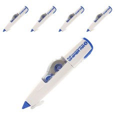 플러스 수정테이프 WH-605, 블루, 5개