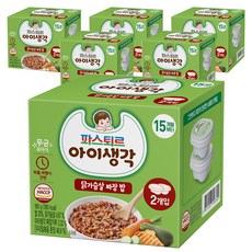 아이생각 유아용 레토르트 밥, 닭가슴살짜장, 12개, 90g