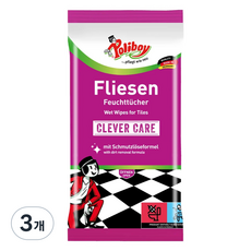 Poliboy 德淨 磁磚專用清潔濕巾 15入 210g, 3個