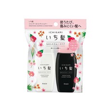 Kracie 葵緹亞 ICHIKAMI 女髮順柔洗潤迷你旅行組, 1組