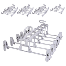 욜로라이프 층층이 바지걸이, 그레이, 8개