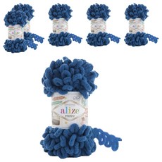 리네아 퍼피 실 핑거니팅 뜨개실, 646 패트롤, 6개