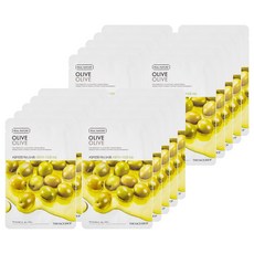 THE FACE SHOP 菲詩小舖 磨製橄欖面膜, 1片, 20片