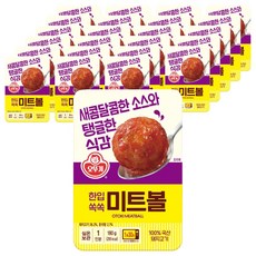 오뚜기 한입쏙쏙 미트볼, 180g, 24개