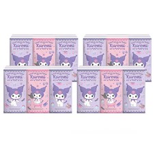 AKIRA 御衣坊 酷洛米 我愛漂亮紙手帕 6包, 三層加厚, 原生木漿, 無螢光劑, 小包裝設計, 4袋