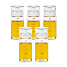 시노글라스 키텐실 실리콘 오일병 S CAP 크림화이트, 170ml, 5개