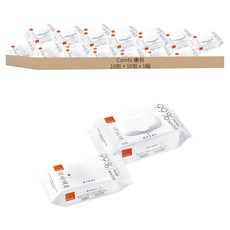 Combi 康貝 純水柔濕巾 大 10包 + 小 10包, 2g, 20包, 1組