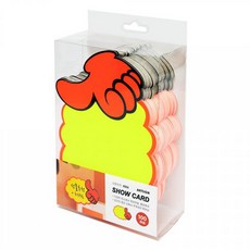 ARTSIGN 展示卡 雲朵 拇指 空白 175 x 119 mm 4064 100入, 1個, 請參考詳情頁