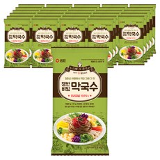 샘표국시 쟁반비빔 막국수, 126g, 50개