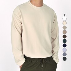 가이스토리 남성용 기본 세이드 오버 긴팔티