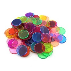 Learning Resources 磁性計數片 100片組 隨機出貨 LER2064chip, 1套