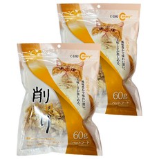 Canary 海的恩惠薄切 C-S392 貓用零食, 60g, 2包, 鯖魚柴魚片
