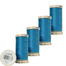 Gütermann 絎縫線 縫紉線 絎縫線 5入, 5534, 200m